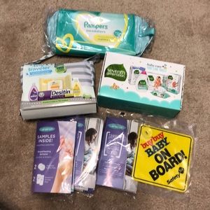 Sample packs of baby products!